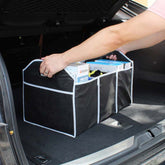Organizator pliabil pentru portbagaj auto 3 compartimente  55x32x32 cm